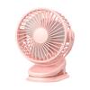 Ventilateur suspendu à Clip 3 en 1, ventilateur de bureau réglable à 360 degrés, batterie Rechargeable de 4000mAh, ventilateur personnel 3