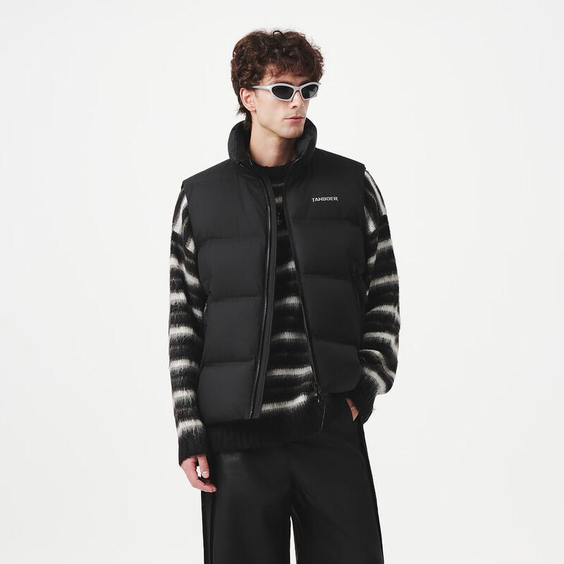 Tanboer Men's Stand-Collar Down Vest