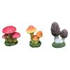 Craft Easy Use Unique Garden Decoration Mushroom Statue Miniature Figurines Simulation Mushroom Flower Pot Ornaments