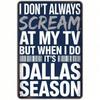 Dallas Cowboys Tin Sign Vintage Metal Wall Decor for Home Bar Man Cave Gift