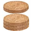 Japanese Woven Bamboo Coaster Set With Insulation For Home Use