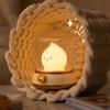 LED Bedside Lamp Flameless Candle Lamp Adjustable Brightness Timer Function Rechargeable Night Light LED Tea Light