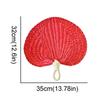 Natural Palm-Leaf Woven Fan Lightweight Straw Fan Vintage Rattan Fan  Summer
