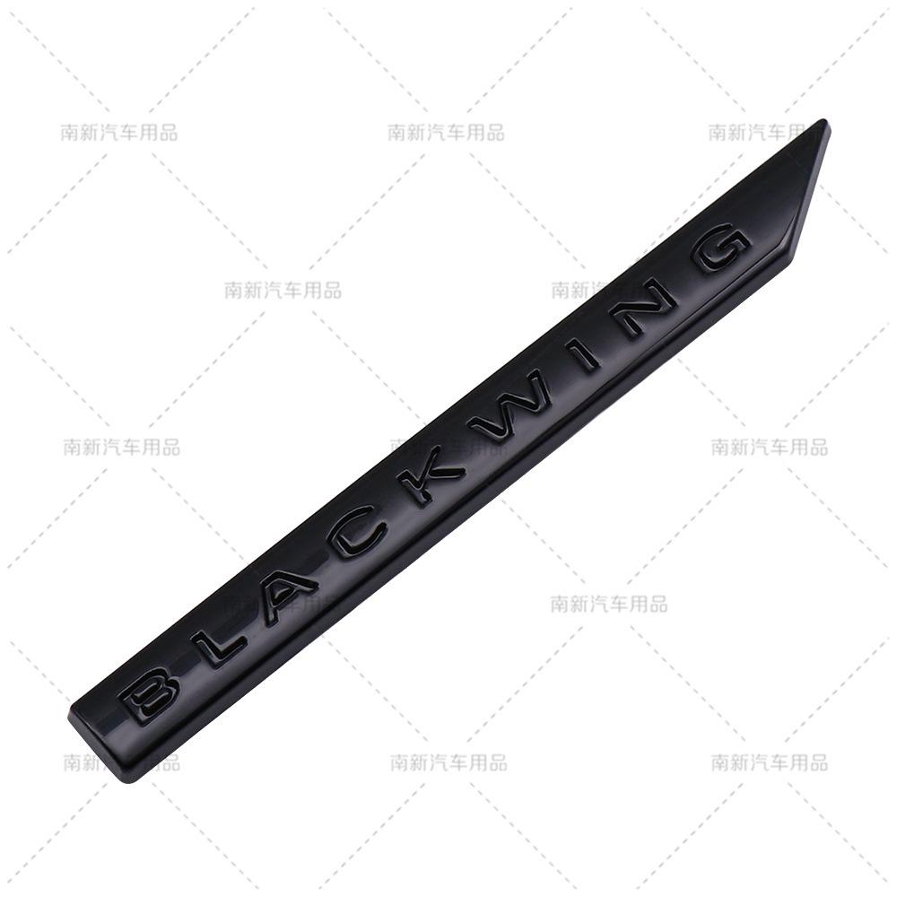 Suitable for Cadillac modification BLACKWING metal body labeling car stickers emblem
