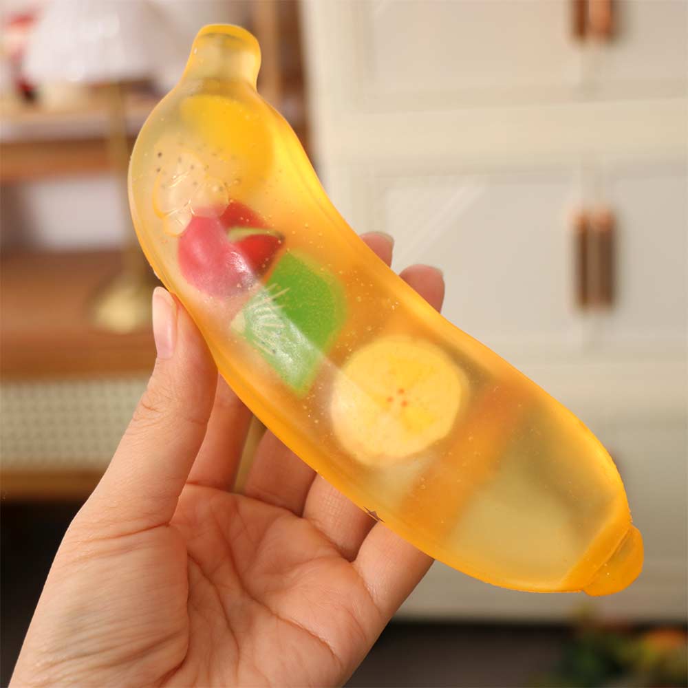 Sensory Maltose Banana Squeeze Toy Release Hand Slow Rebound Toy Sensory Play