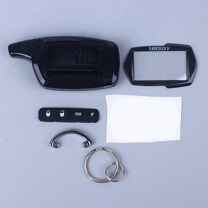 940 Gehäuse Schlüsselanhänger Gehäuseabdeckung für 2-Wege Autoalarm Zx-940 Zx-1090 LCD Fernbedienung Schlüssel Zx1090 Zx940