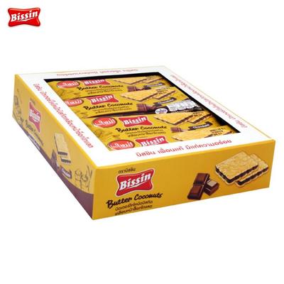 Bissin Chocolate Wafers 12 Sachets 348 G X 1 Pc / 3 Pcs - Thai Snack