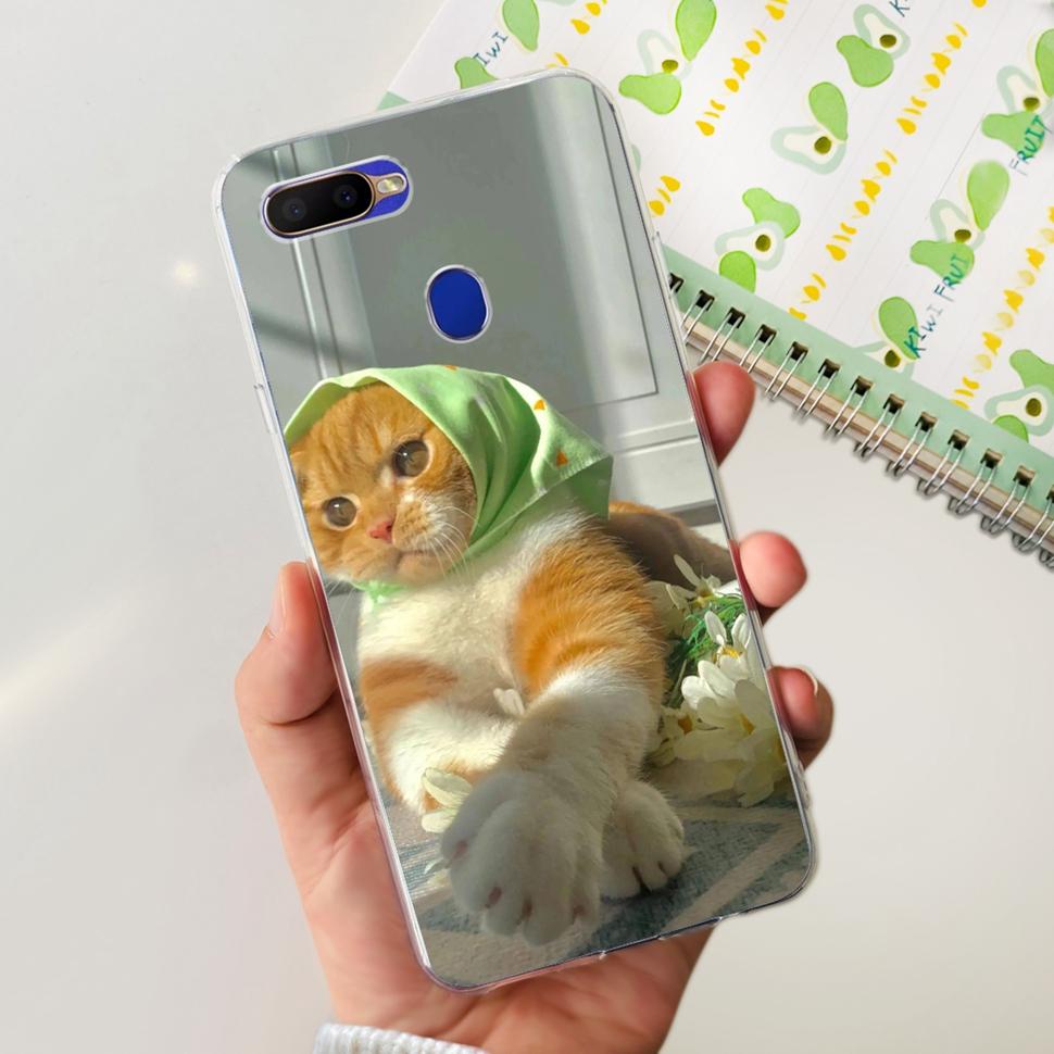 Silikon-Handyhülle für OPPO A5S Hülle AX5s CPH1909 Weiche TPU-Rückseite Für Oppo A7 AX7 CPH1901 CPH1903 Hüllen Capa Coque Fundas