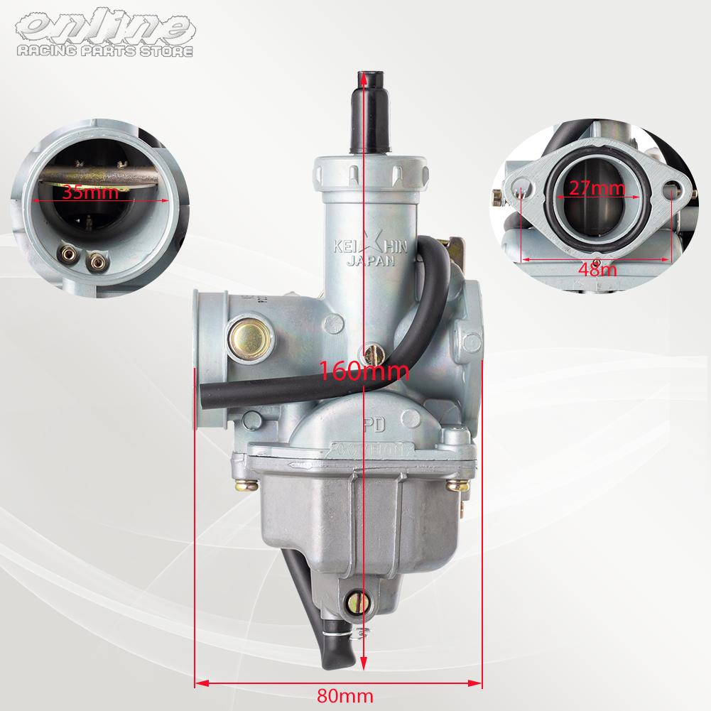 PZ27 Carburetor 27mm Carburador For CG125 CG150 CG200 TR250 175CC 200cc 250c TXM155 ATC200X AKT150 ATV Quad Go Kart Dirt Bike