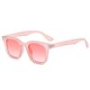 New retro small frame square sunglasses men's and women's simple travel beach sunglasses European and American round face glasses s
