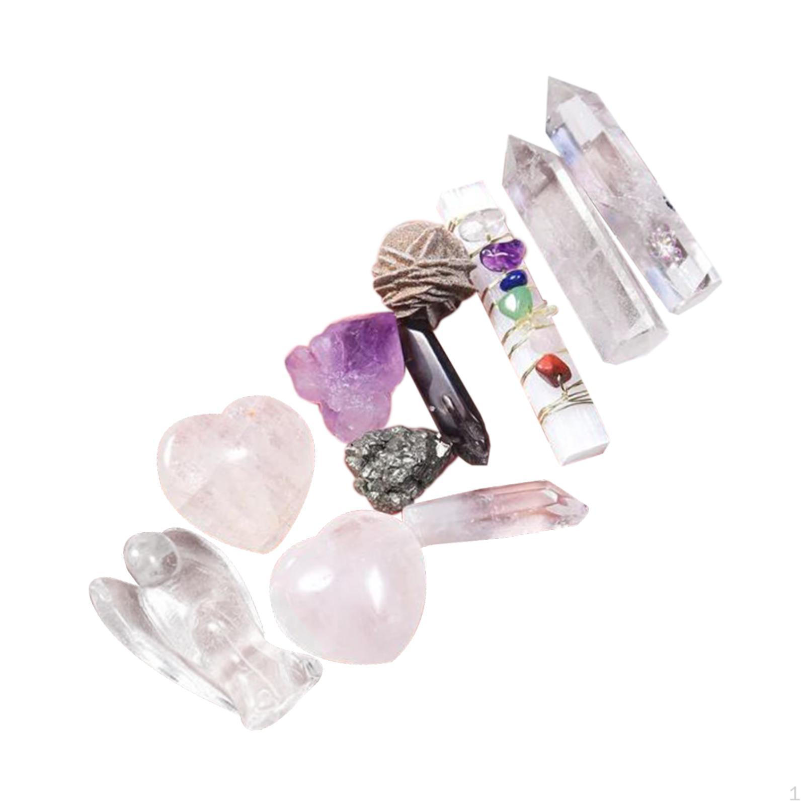 

Набор камней для детских праздников. Минеральные Образовательные Дети Девочки White Crystal