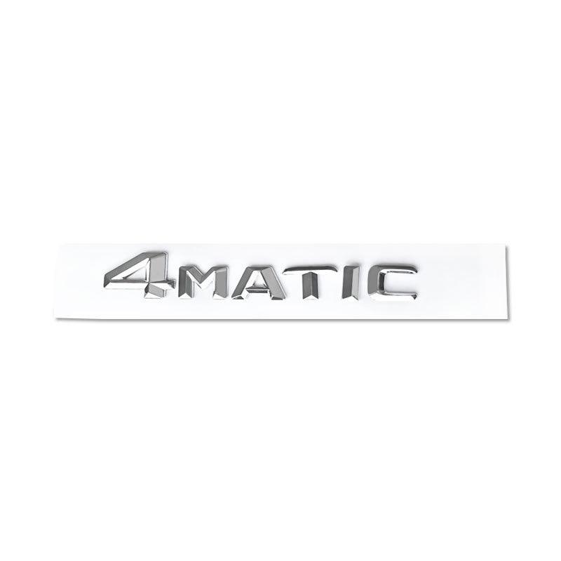 

New Glossy Black Trunk Emblem Badge Apply to 4Matic ABS Emblem for Mercedes Benz Car Trunk Logo Sticker Accessories