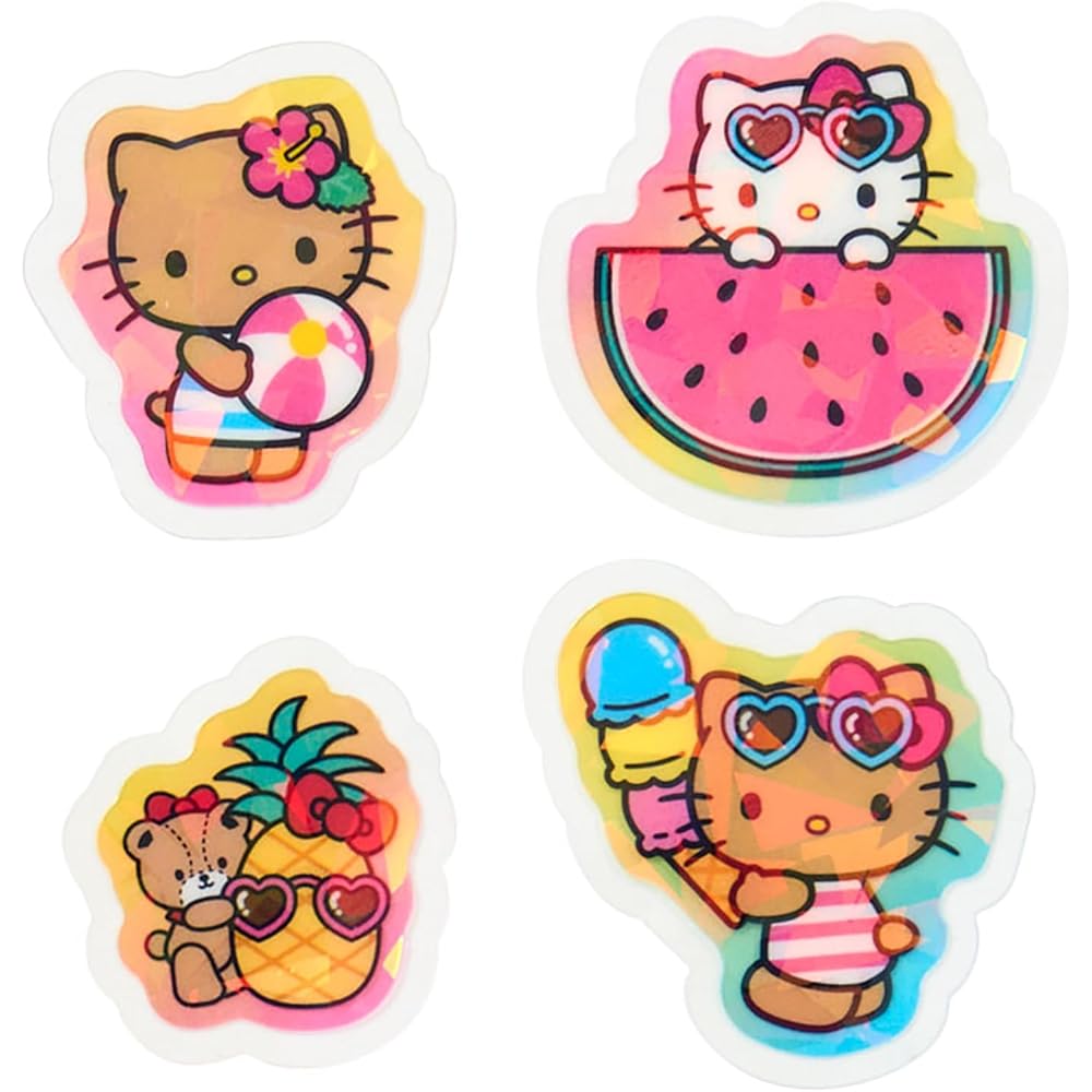 Sanrio Hello Kitty Summer Stickers Age 3 and Up 769339