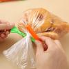 5Pcs Cute Carrot Design Food Sealing Clips Cereal Vegetable Coffee Bag Clips Anti-Slip Teeth Sealer Clips for Kitchen And Home
