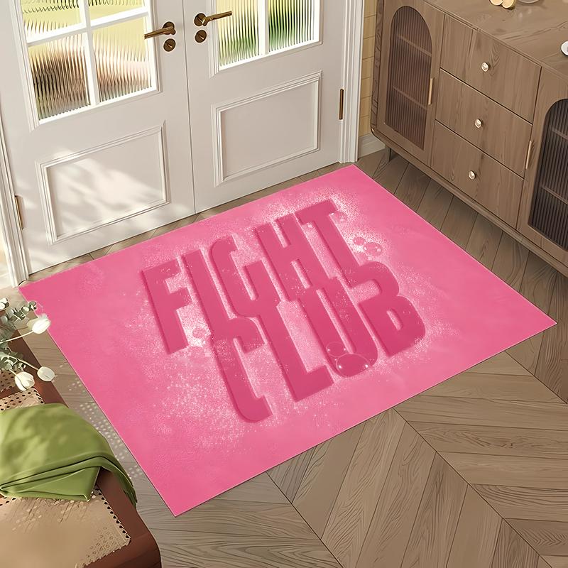 Fight Club (1) Office Rug Elegant Floor Rug for Office Living Room Bedroom and Indoor Home Spaces