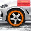 1 Pair Winter Auto Anti-Skid Chain Tires Anti-Freeze Snow Tyre Protection Covers For Car Off-Road SUV Pickup Truck