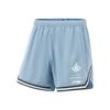 Li Ning Simple Versatile Comfortable Loose Basketball Shorts Men Bottoms Cyan-Gray-Blue AAPV033-4