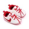 1 Pair Baby  Casual  Shoes Artificial Pu Soft Sole Sneakers Rope Buckle Toddler Shoes For 0-18