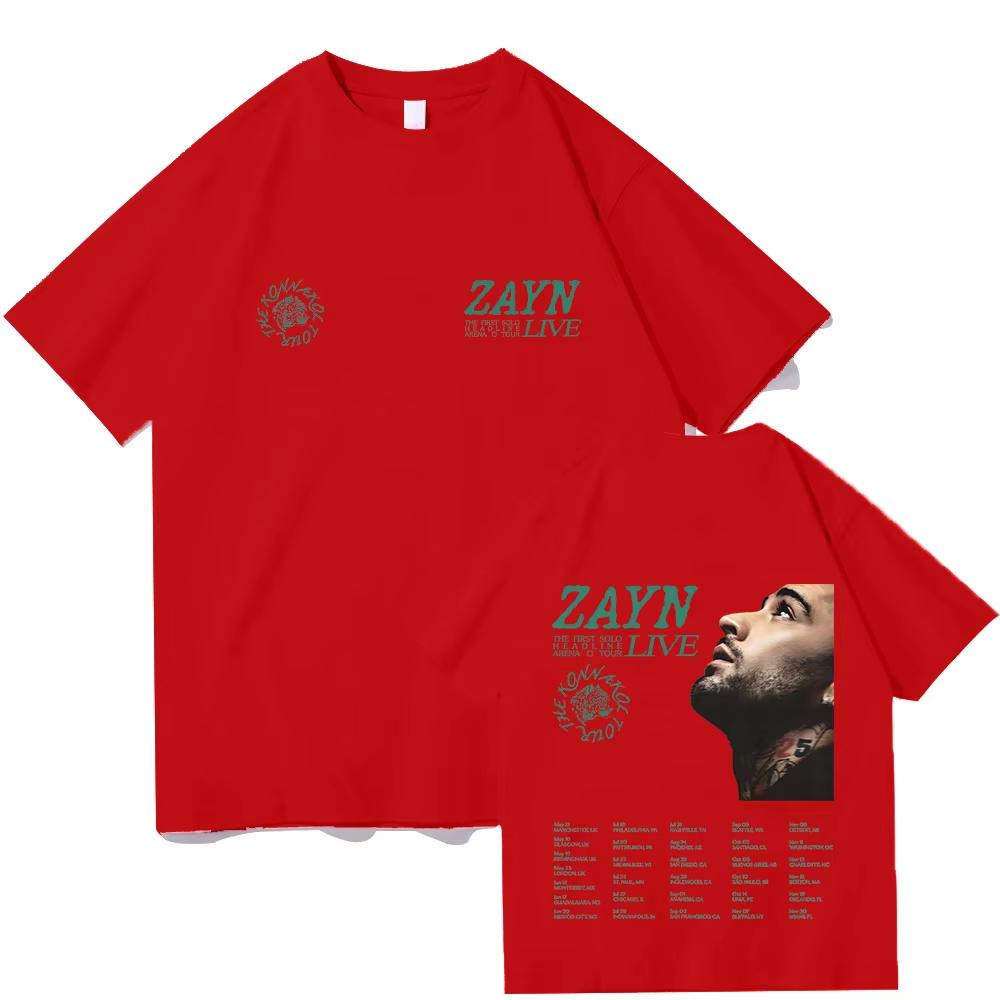 

Zayn KONNAKOL Arena Tour Live 2026 T Shirts Zayn Malik Cotton Tshirt Men Women Fashion New Tee Harajuku Y2K Oneck Summer Tee 4XL
