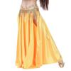 Breathable Satins Split Skirt For Belly Dancing High Flexibility Stage Costume With Flowy Movement Dance Dress