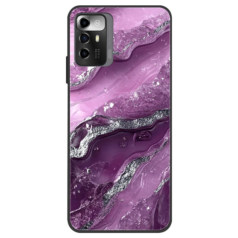 Etui na ZTE Blade A72 5G Marmurkowe Silikonowe Miękkie Odporne na Wstrząsy TPU Tylna Pokrywa dla ZTE A72 5G A 72 Etui 7540N Funda Shockproof Coque