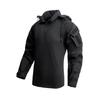 Leichtes Langarm-Taktikhemd für Herren, Atmungsaktiv, Strapazierfähig, Camouflage, Trainings-Top für Outdoor-Aktivitäten