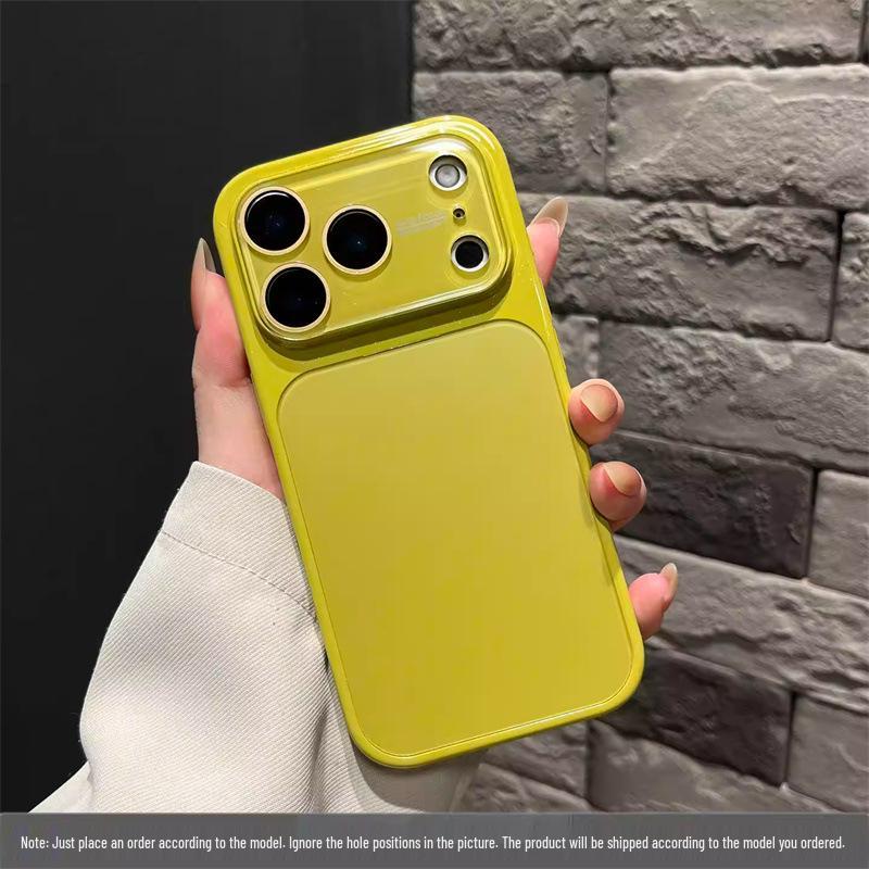 

Crystal Lens Film for iPhone 17, 16, 15 & 14 Pro Cases 15 Pro Max жёлтый/имбирный