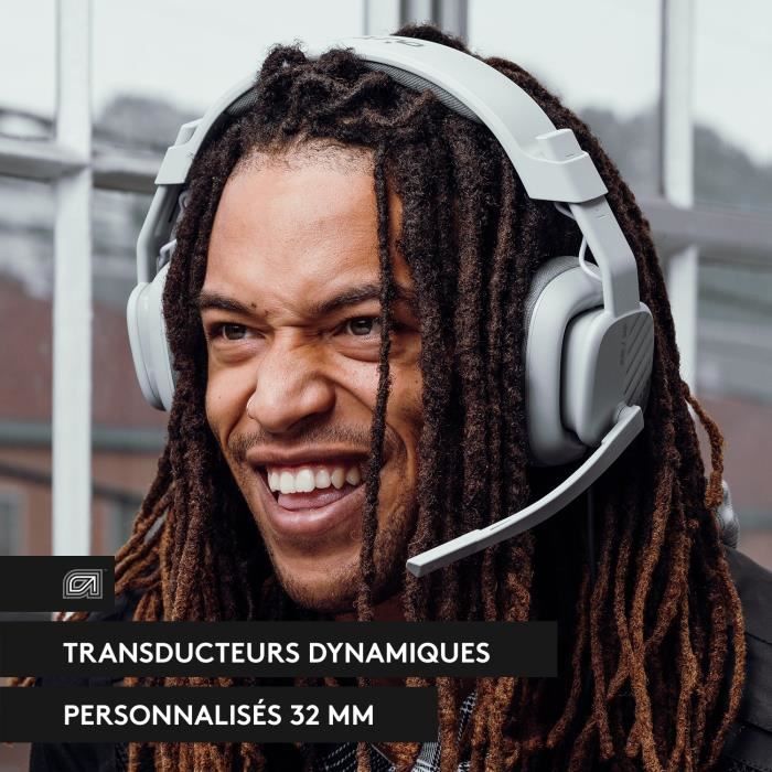 Casque Gaming Filaire ASTRO A10 2e Génération Avec Micro Pour PC - Gris