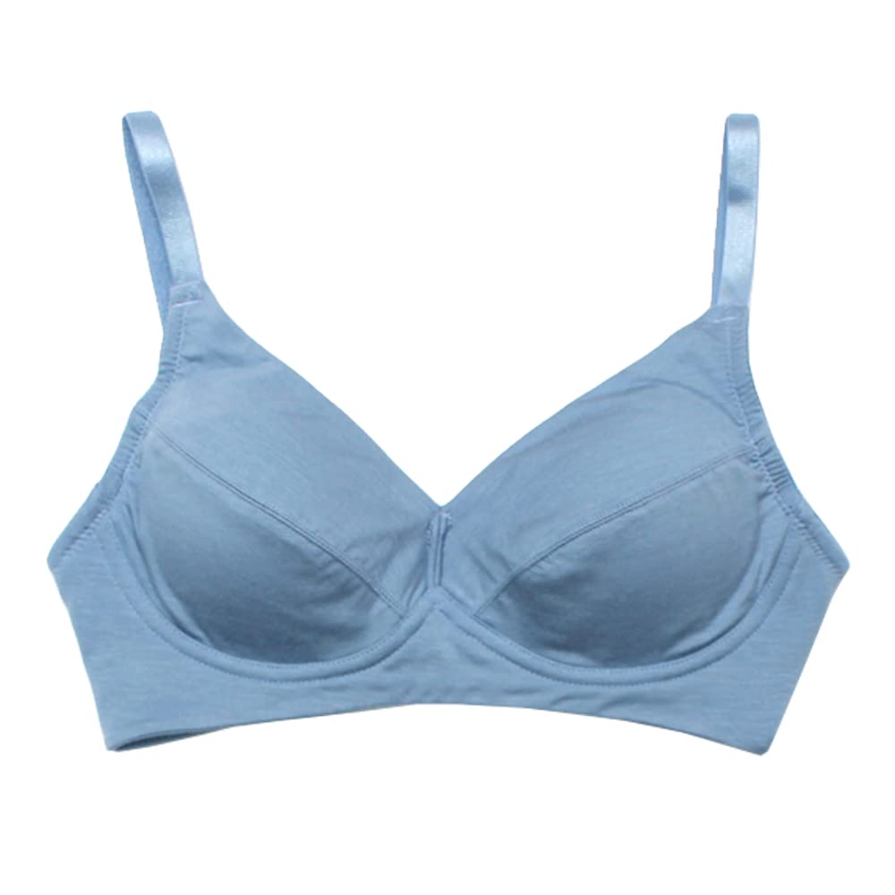 Sheepeace Soft Tencel Recycled Jay Size M Bra, Wireless, SUSTAINADAYS, Women's, Lyocell, Fiber, Blue,