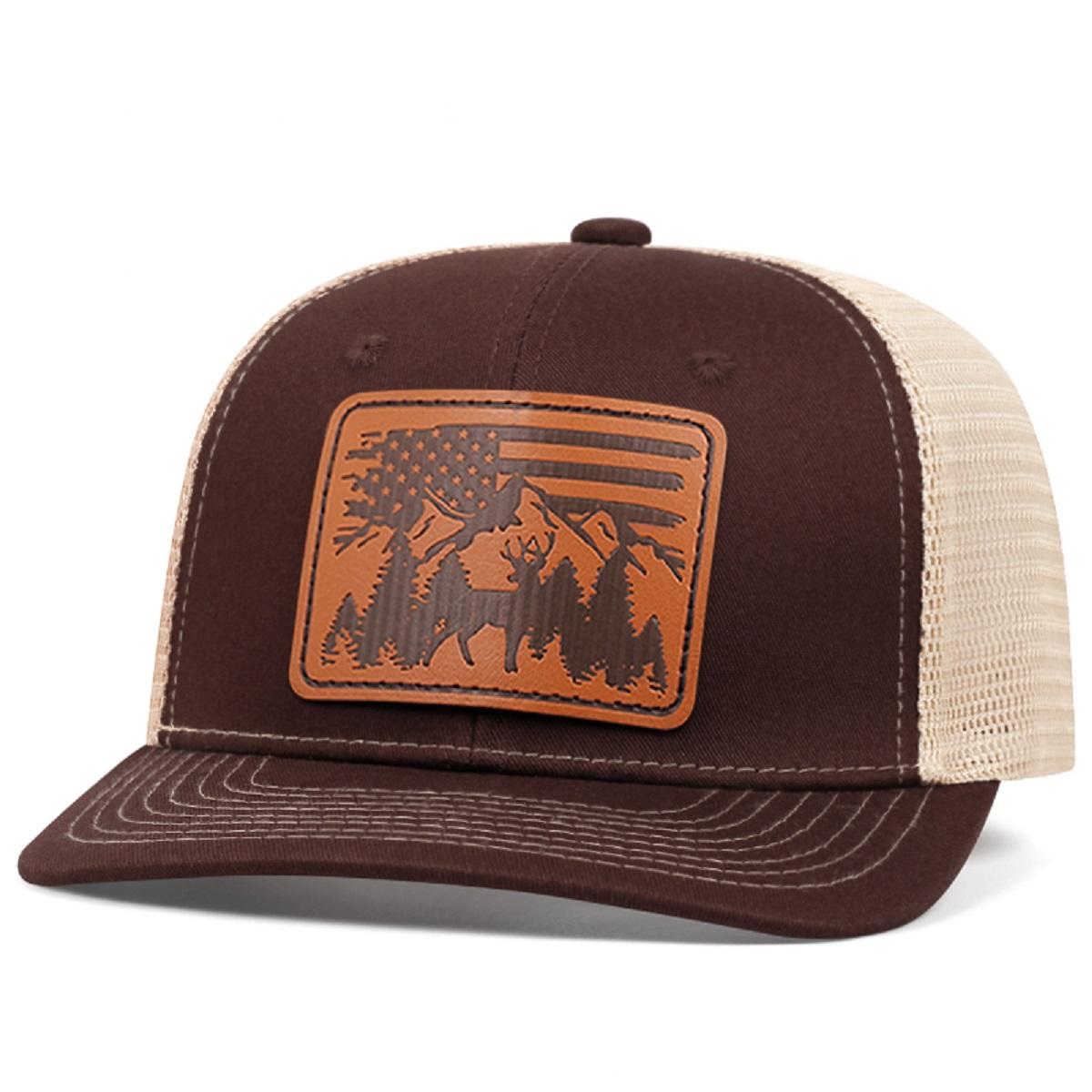 

Новая мужская мода Richardson Forest Elk хип-хоп шляпа для улицы спортивная шляпа с утиным язычком вышитая женская бейсболка от солнца коричневый