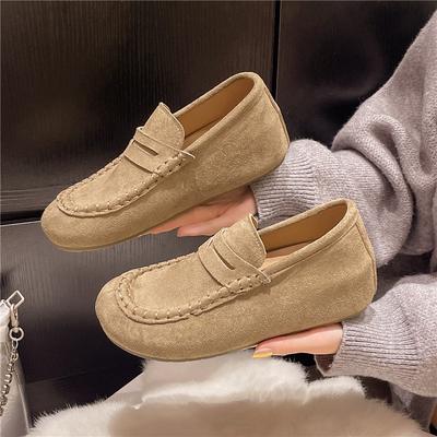 Comfortable and Versatile Doudou Shoes Women's Autumn 2025 New Lazy Loafers Popular Fashion and Popular Casual Shoes