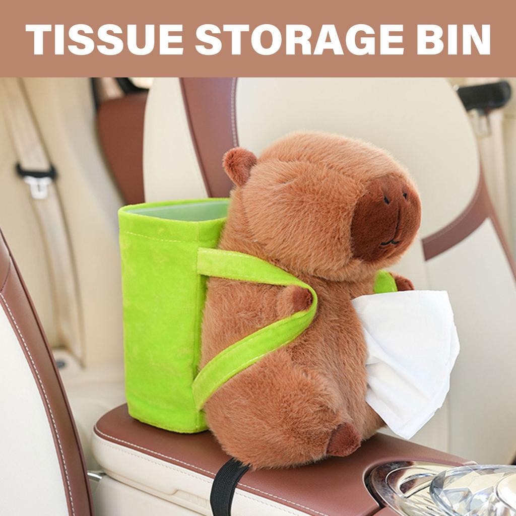 Plush Bear Car Tissue Box Dog Plush Car Tissue Holder Car Tissue Box Plush Animals Cute Holder 2 In 1 Car Tissue Box