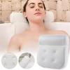 Neck Support Spa Bathtub Pillow Air Mesh Suction Cup Pad Bath Pillow Quick Drying Anti Slip Suction Cups Bathroom Cushion