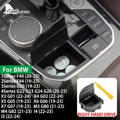 RHD Schowek dla BMW G05 F40 G20 G26 G01 G02 G06 G07 I4 2 3 4 Seria X3 X4 X5 X6 X7 Modyfikacja Konsola samochodowa Dźwignia zmiany biegów