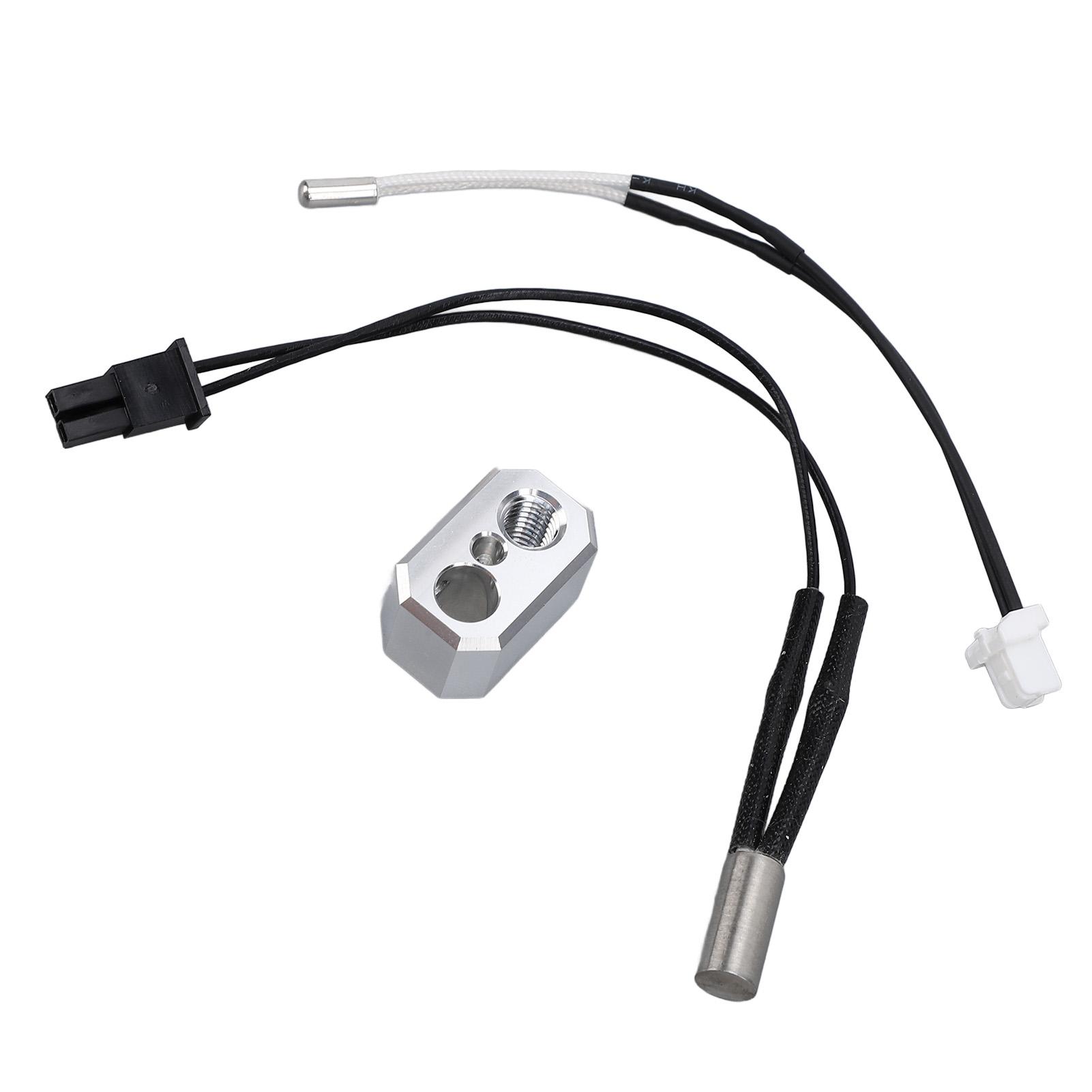 

Алюминиевый нагревательный блок хотэнда 3D-принтера, кабель термистора, нагревательный стержень, комплект подающей трубки для MK4 24В