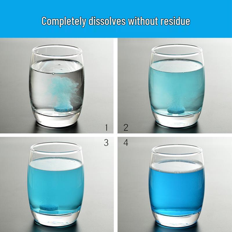 Effervescent Windshield Washer Fluid Tablets - Super Concentrated Cleaning Agent for Car Glass