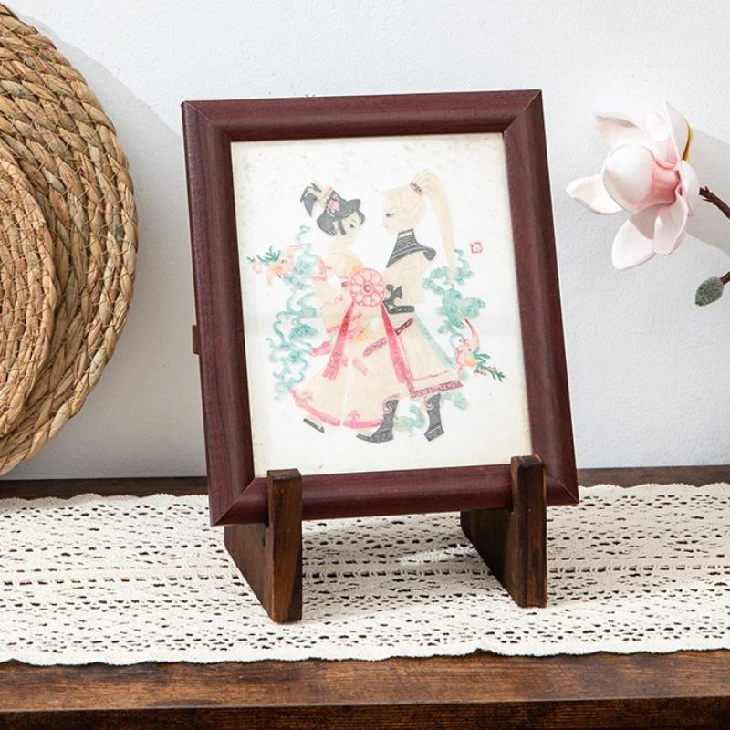 Wooden Cookbook Stand Flat Stand Base Kitchen Cookbook Stand Reading Stand Wooden Record Stand Resding Stand