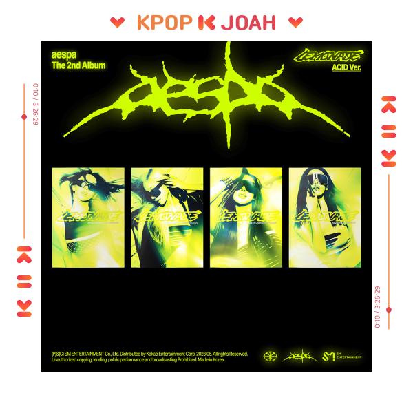 aespa [LEMONADE] 2-й полноформатный альбом (ACID Версия.) RANDOM