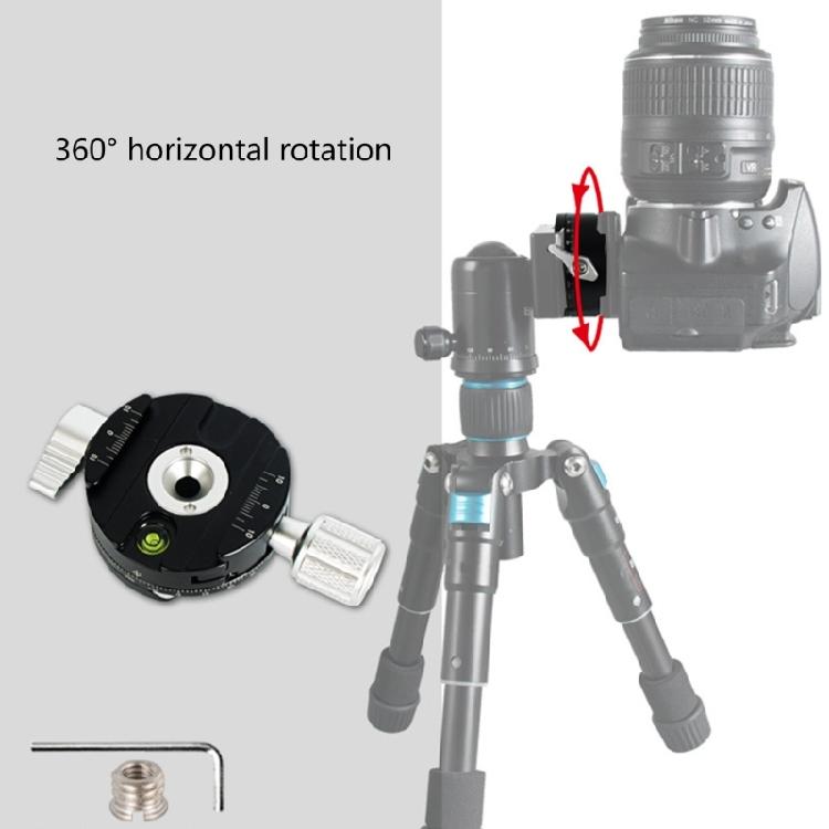 Kamera Klemme 360 Grad Drehung Panoramische Klemme DSLR Schnellwechsel Halterung Adapter Für DSLR Kamera Stativ Zubehör