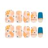 French False Nails White Edge Nail Tips New Fake Nials  Women Girls