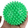 7.5cm PVC Spiky Hard Massage Ball Trigger Point Sport Hand Foot Pain Fasciitis RelieverGreen