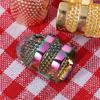 Adjustable Vintage Sewing Thimble Handmade Non-slip Embroidery Against Ring Needle Presser Metal Needle Hoop Finger Protector