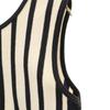 I.s. ISSEY MIYAKE 90s Made In Japan Old Striped Pattern No Sleeve Knit 9 Women Used