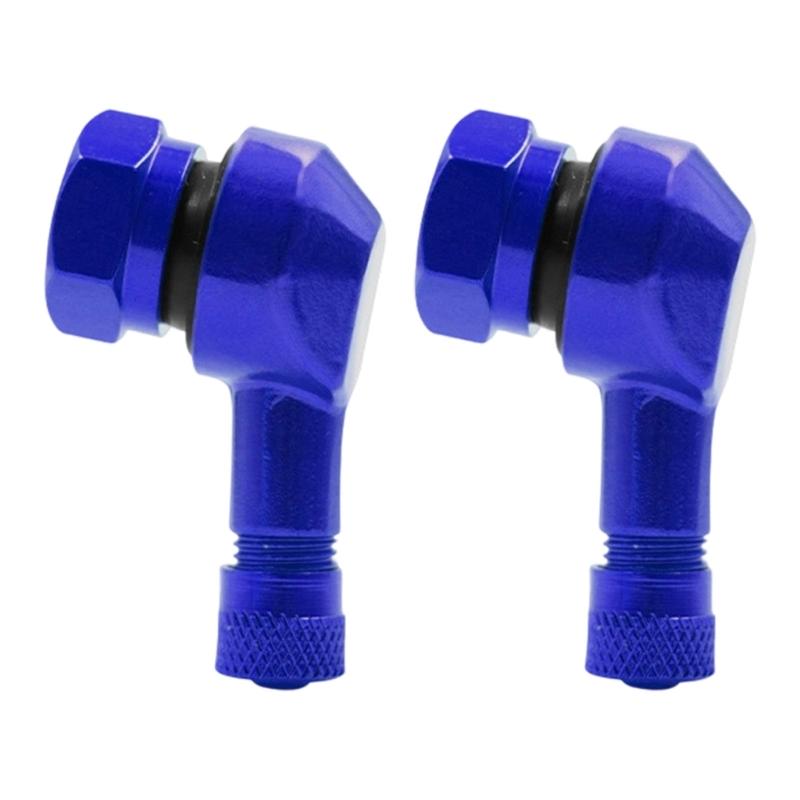 Motorcycle Modification Accessories Aluminum Tubeless Tyre Valves Stem for Most Motorbike Replacement Tire Valves Stems