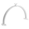 28 Inch LED Nail Table Lamp with Phone Stand Rhinestone Decor Foldable Arch Half Moon Desk Light for Manicure Salon