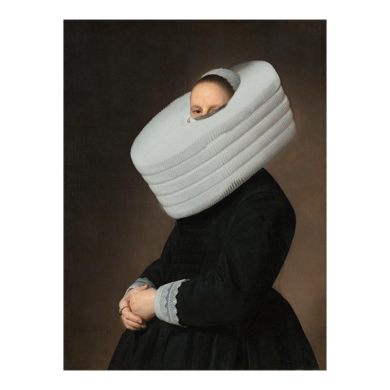 

Портрет Адрианы Кроес, холст, картины на стене, художественные постеры и принты, известные произведения искусства, классические картины, украшение для дома 40x60cm