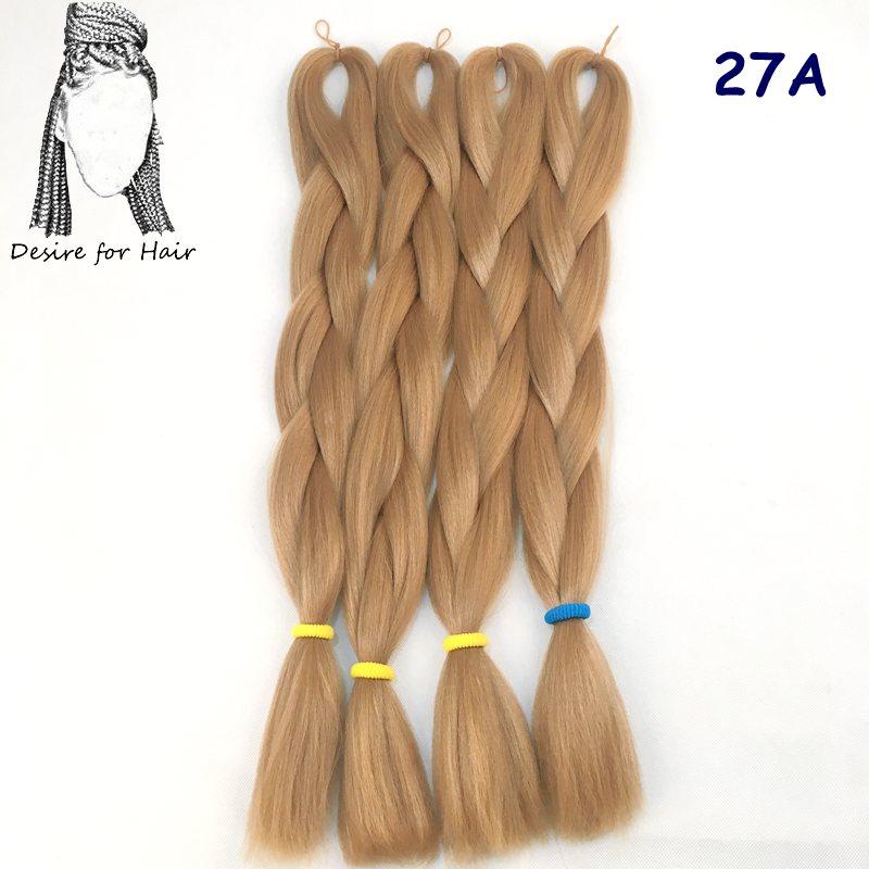 Große Menge auf Lager 24 Zoll 80g Weiche Seidige Synthetische Haarverlängerungen für Häkelzöpfe Haarherstellung Jumbo Braiding Synthetisch