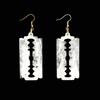 Diy Crystal Irregular Blade-shaped Mold Ear Pendant Drop Glue Mold Keychain Pendant Silicone Mold for Jewelry Making