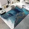 Living Room Large Area Carpet Bedroom Decor Gray Rug Home Soft Washable Floor Mat