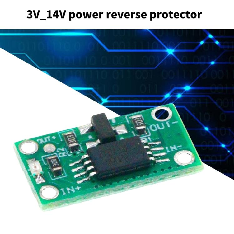 10Pcs Antireverse Connectors Protector Power Supply Positive and Battery Antireverse Connection Power Protective Board